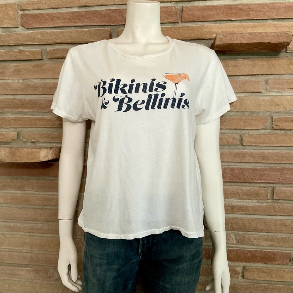 Wildfox Bikinis & Bellinis Boxy T Shirt Large